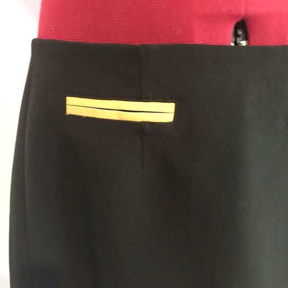 Anne Klein Knee-Length Pencil Skirt Women's Size 10 Multi-Colored Button Accents - Picture 4 of 12